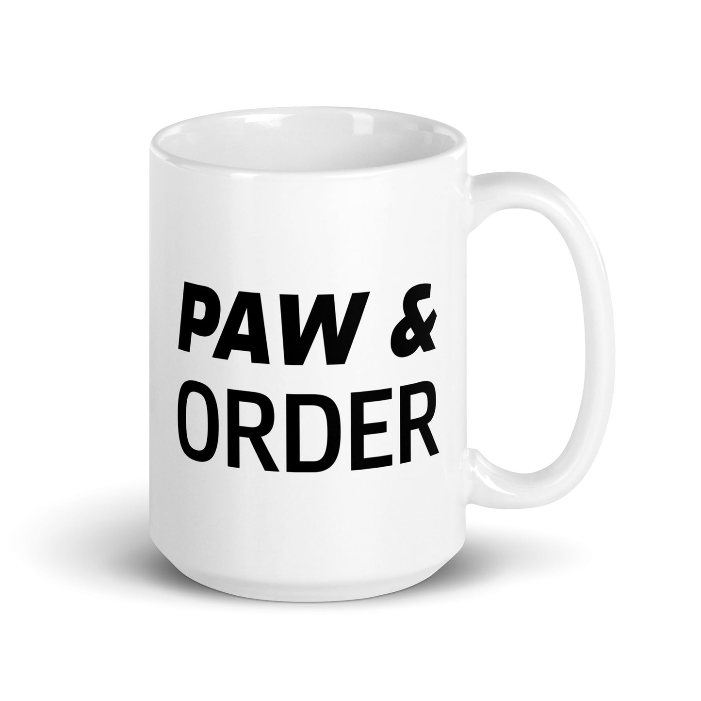 Paw & Order Mug