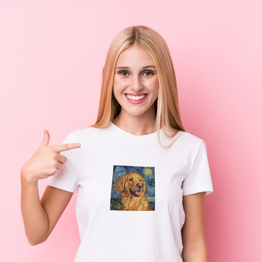 Golden Retriever - van Gogh